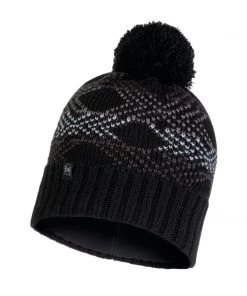 Buff Knitted & Polar Garid Hat