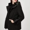 Pistache Boucle Puffer Coat