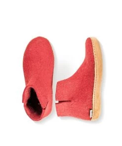 GLERUPS CANADA Glerups Low Boot - Leather - Red
