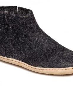 GLERUPS CANADA Glerups Low Boot - Leather - Charcoal