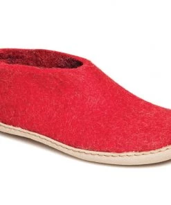GLERUPS CANADA Glerups Shoe - Leather - Red