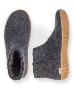 GLERUPS CANADA Glerups Low Boot - Rubber - Charcoal