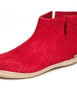 GLERUPS CANADA Glerups Low Boot - Leather - Red