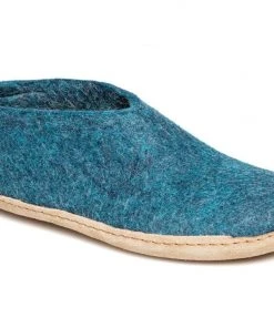 GLERUPS CANADA Glerups Shoe - Leather - Petrol