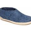 GLERUPS CANADA Glerups Shoe - Leather - Denim