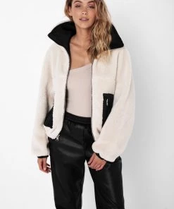 Madison The Label Aiden Reversible Bomber Jacket Women's Outerwear