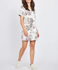 Pistache Terry Cotton Dress