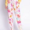 PJ Salvage Spring Into Sunshine Floral Band Pant