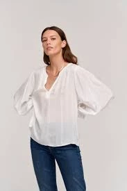 Velvet Jolene Rayon Challis Long Sleeve