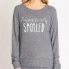 PJ Salvage Women's Pawsitively Spoiled Longsleeve