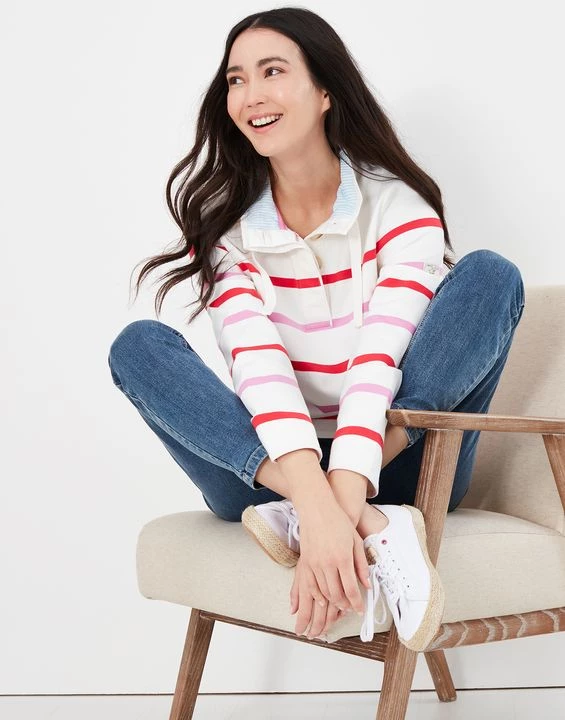 Joules Saunton Funnel Neck Sweatshirt Women 7 Joules Saunton Funnel Neck Sweatshirt Women
