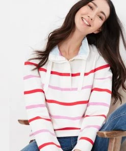 Joules Saunton Funnel Neck Sweatshirt Women 10 Joules Saunton Funnel Neck Sweatshirt Women