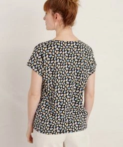 Sea Salt Studio Glass V-Neck Jersey Top Women 6 Sea Salt Studio Glass V-Neck Jersey Top Women