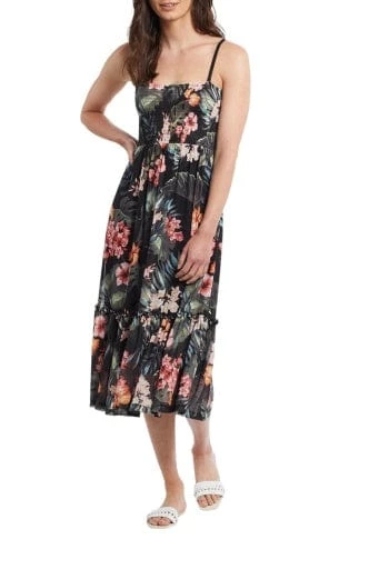 Tribal Tie Dye Sundress With Removable Straps 3 Tribal Tie Dye Sundress With Removable Straps