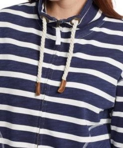 Tribal Long Sleeve Mock Neck Cardigan With Pockets