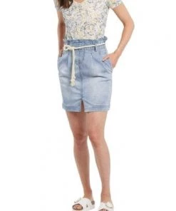 Tribal Audrey Pull On Paper Bag Skirt