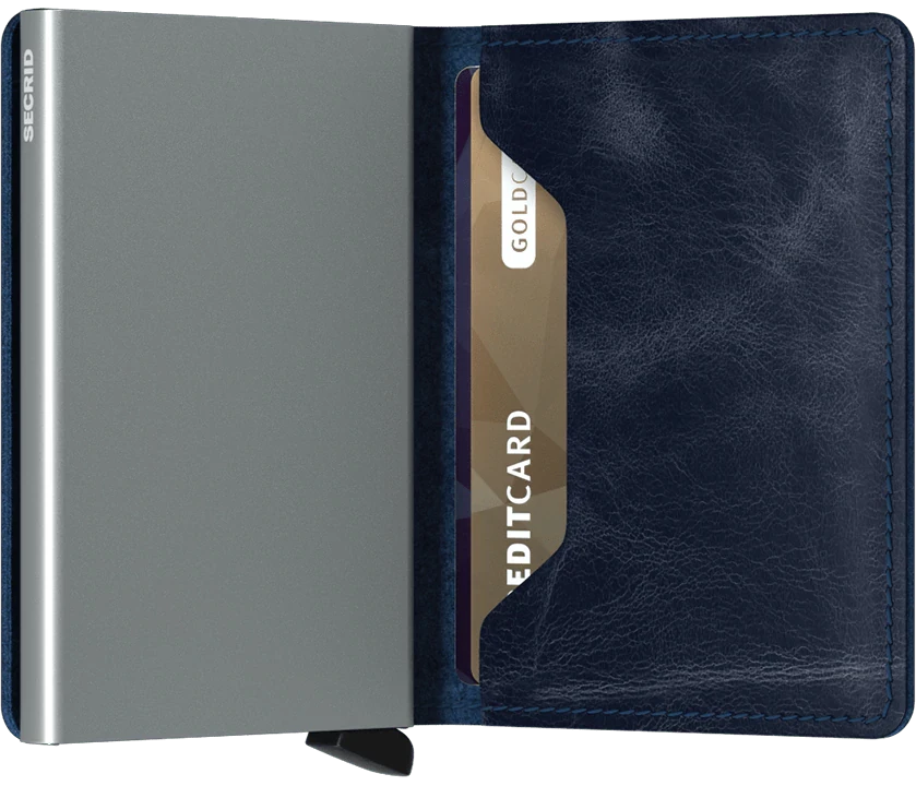 Secrid Slim Wallet - Vintage Blue Accessories 5 Secrid Slim Wallet - Vintage Blue Accessories
