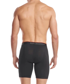 Men's Undergarments Stanfields Men's Stretch Long Leg Boxer Brief - 2 Pack