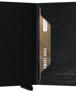 Secrid Slim Wallet - Veg Black-Black Accessories