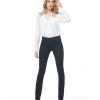 Yoga Jeans Chloe Straight Classic-Rise Jean - Rinse Indigo