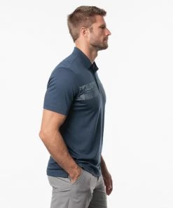 Travis Mathew Drop Anchor Polo Men