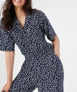 Joules Myla Grown On Sleeve Jumpsuit Women