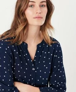 Women Joules Felicity Button Through Tiered Tunic