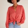 Z Supply Clarisa Crinkle Top