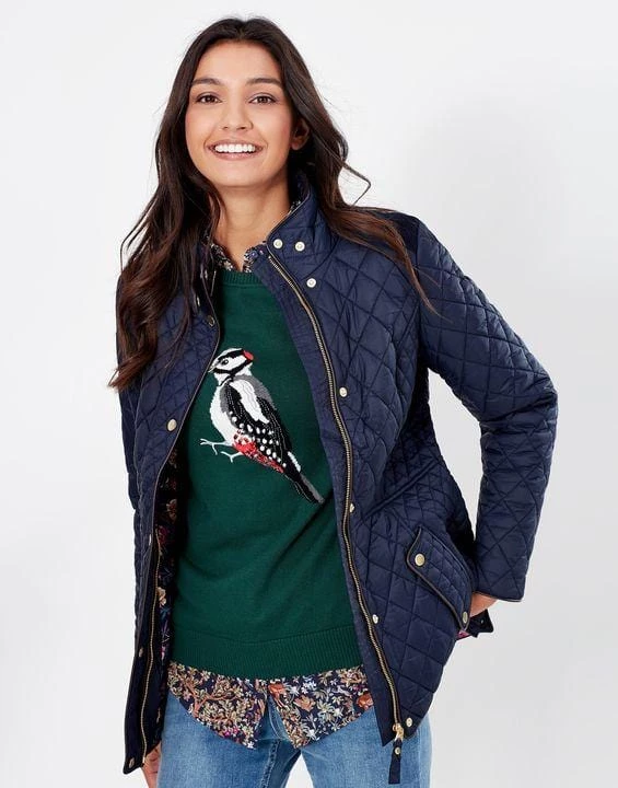 Women's Outerwear Joules Newdale Quilted Jacket 3 Women's Outerwear Joules Newdale Quilted Jacket