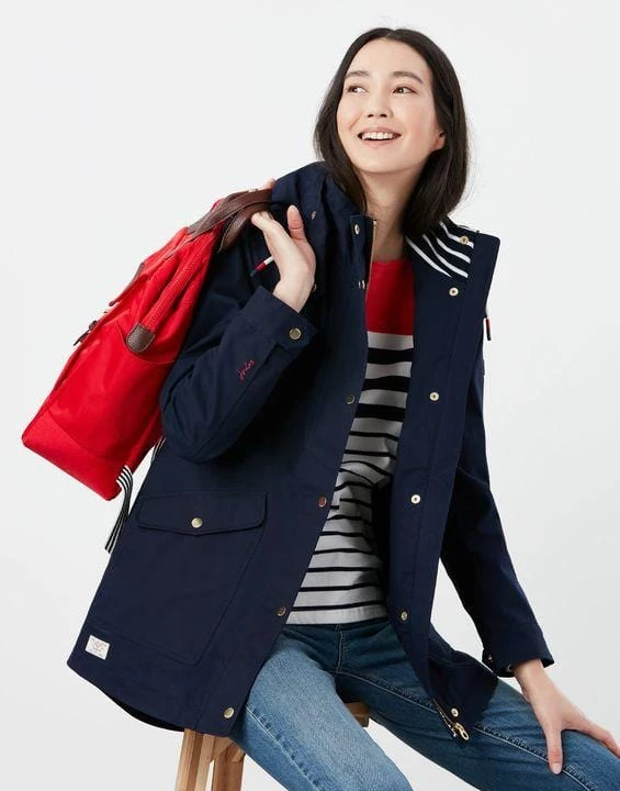 Women's Outerwear Joules Coast Waterproof Jacket 4 Women's Outerwear Joules Coast Waterproof Jacket