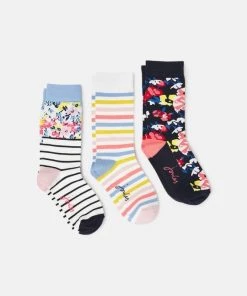 Joules Brill Bamboo Socks 3 Pack