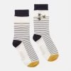 Joules Brill Bamboo Embroidered Socks