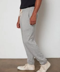 Velvet Men's Heather Grey Organic Fleece Pant
