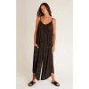 Z Supply Tropical Zebra Flarred Jumpsuit
