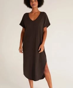 Z Supply Leia Slub Midi Dress